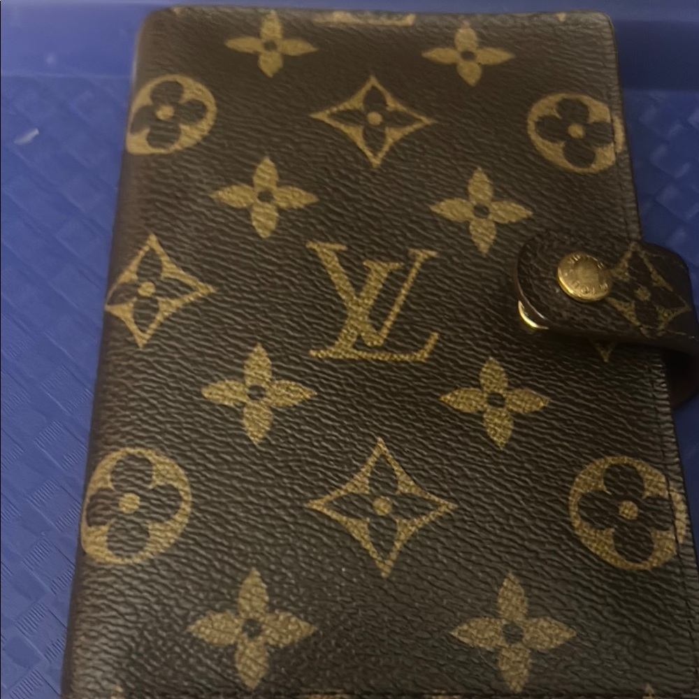 Louis Vuitton Monogram Wallet in Brown and Gold